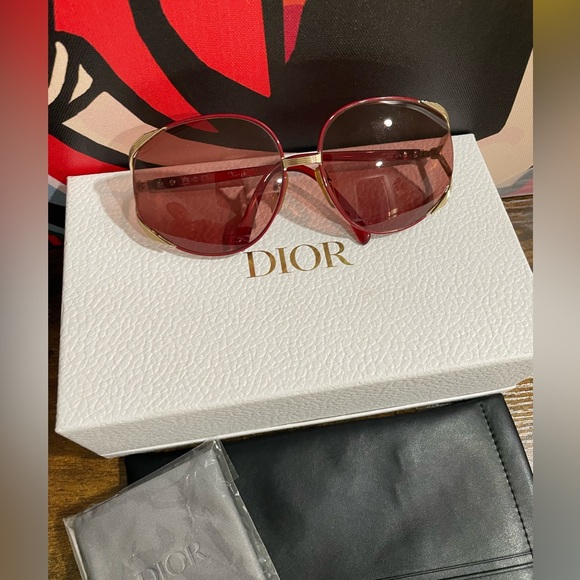 Vintage Christian Dior 2250 Sunglasses Austria Butterfly RARE Collector - Picture 4 of 9